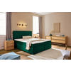 BOXSPRINGBETT 160/200 cm  in Grün  - Schwarz/Grün, Design, Holzwerkstoff/Kunststoff (160/200cm) - Xora