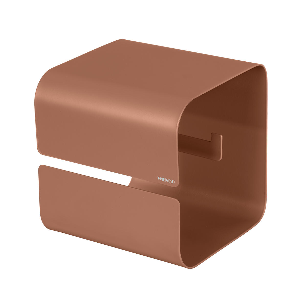 TOILETTENPAPIERHALTER - Braun, MODERN, Metall (14/14,5/13,7cm) - Mömax