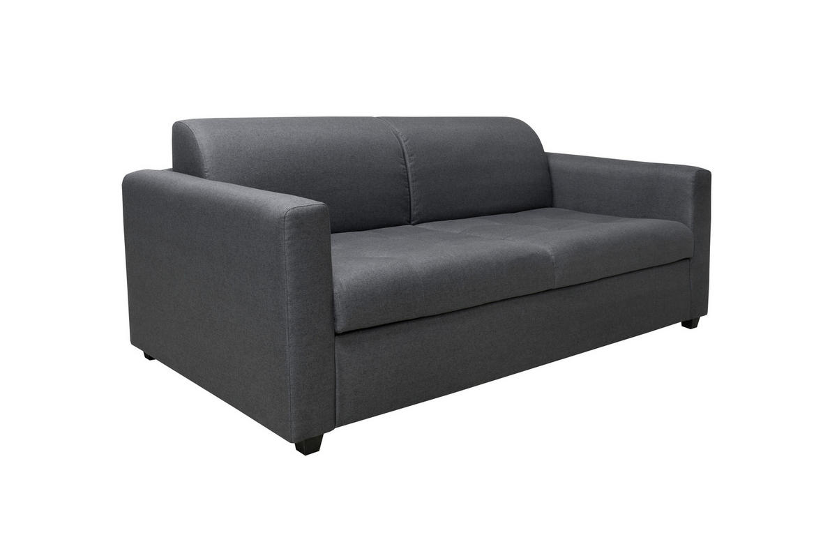 DVOSJED drvo, metal, tekstil  tamno siva    - tamno siva/crna, Moderno, drvo/metal (183/97/78cm) - Hom`in