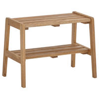 GARDEROBENBANK 60/45/36 cm  - Eichefarben, Basics, Holz (60/45/36cm)