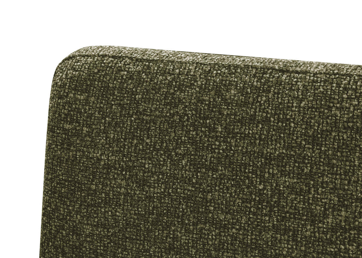 Stuhl drehbar - Eichefarben/Grün, KONVENTIONELL, Holz/Textil (47/89/60cm) - Linea Natura