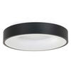 LED-DECKENLEUCHTE Ringlede 48/9 cm   - Schwarz, KONVENTIONELL, Kunststoff/Metall (48/9cm)