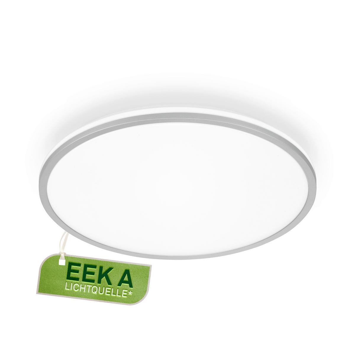 DECKENLEUCHTE Pulap A 33/6 cm   - Chromfarben, Basics, Kunststoff (33/6cm) - Briloner