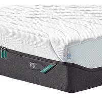 MATRATZE MEDIUM Pro® Coolquilt 90/200 cm Höhe ca. 23 cm  - Anthrazit/Weiß, Basics, Textil (90/200cm) - Tempur