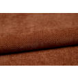 ECKSOFA Rostfarben Flachgewebe - Rostfarben/Schwarz, KONVENTIONELL, Textil/Metall (252/162cm) - Carryhome