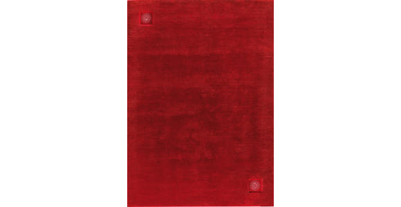 WOLLTEPPICH 170/240 cm Princess Svarowski Rot  - Rot, KONVENTIONELL, Textil (170/240cm) - Linea Natura