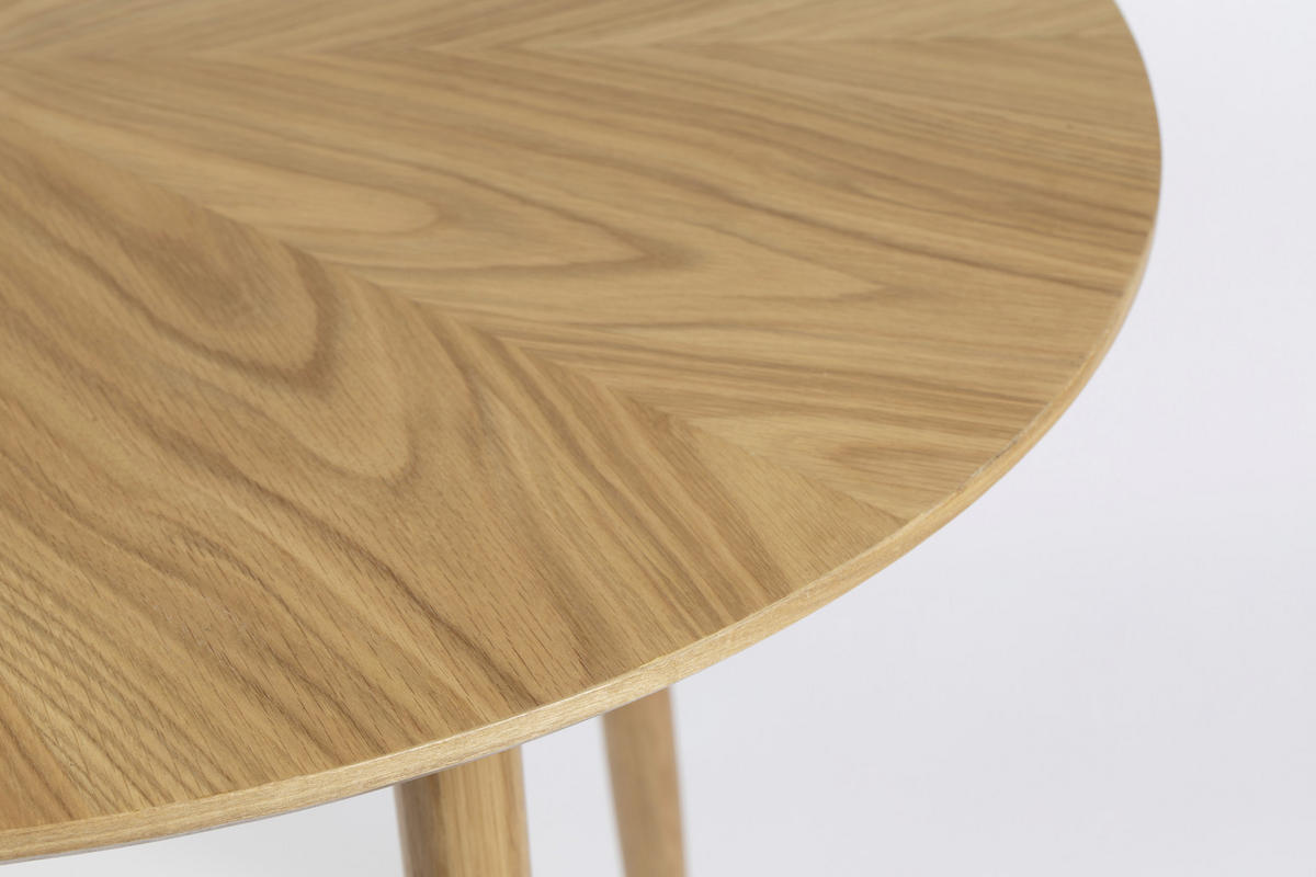 ESSTISCH in Holz, Holzwerkstoff 100/100/75 cm  - Eichefarben, Natur, Holz/Holzwerkstoff (100/100/75cm) - Livetastic