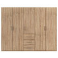 DREHTÜRENSCHRANK  in Sonoma Eiche  - Sonoma Eiche, Design, Holzwerkstoff/Kunststoff (251/197/60cm) - Novel