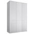 DREHTÜRENSCHRANK 3-türig Weiß - Silberfarben/Weiß, KONVENTIONELL, Holzwerkstoff/Kunststoff (151/230/60cm) - Carryhome DREHTÜRENSCHRANK 3-türig Weiß - Silberfarben/Weiß, KONVENTIONELL, Holzwerkstoff/Kunststoff (151/230/60cm) - Carryhome