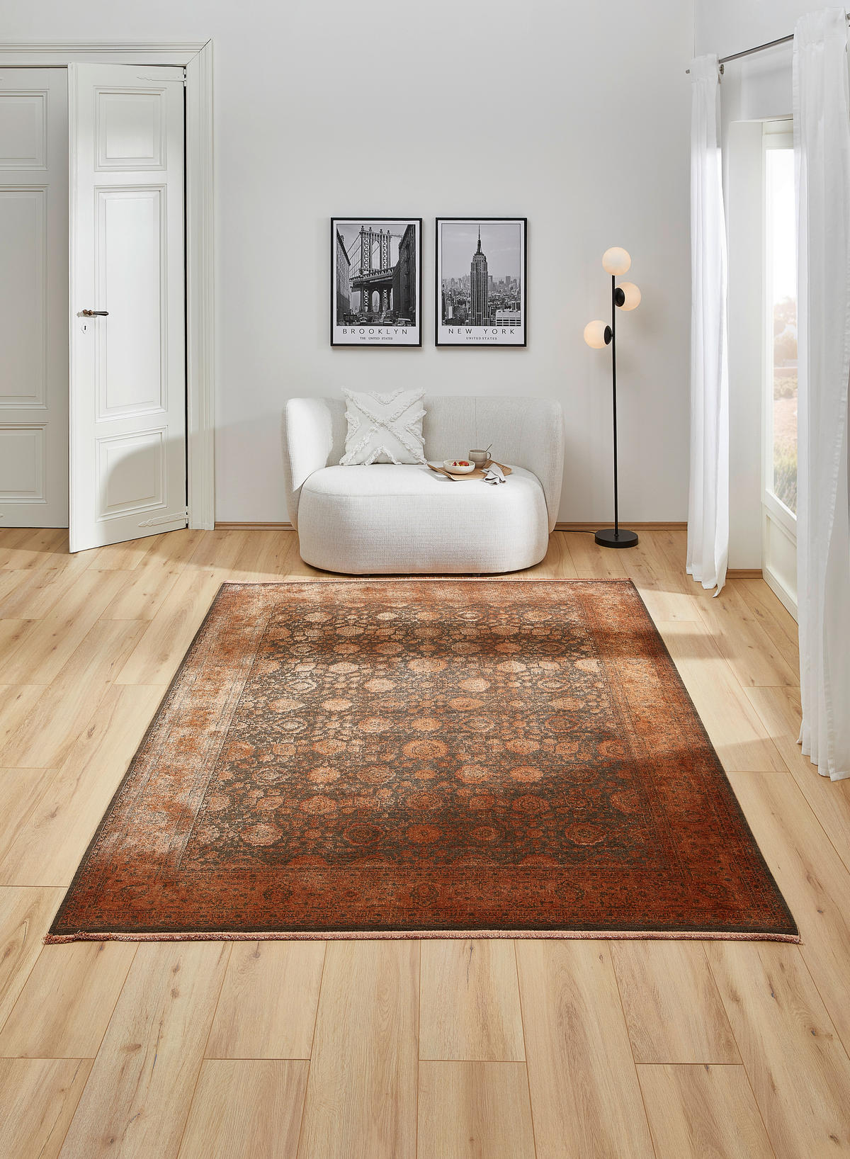 VINTAGE-TEPPICH 120/180 cm Maghalie Vintage  - Kupferfarben, Lifestyle, Textil (120/180cm) - Dieter Knoll