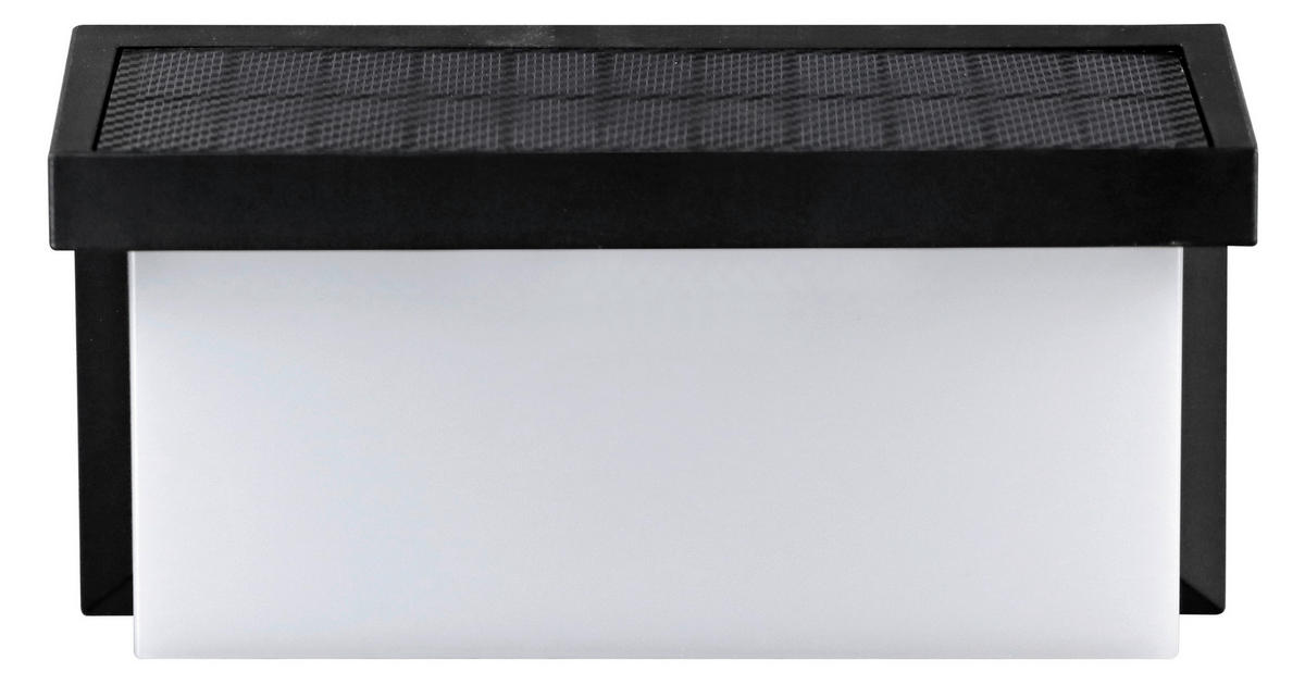 AUßENWANDLEUCHTE SALM 20/10,2/10,6 cm   - Anthrazit, Design, Kunststoff/Metall (20/10,2/10,6cm) - Globo