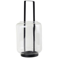 LUCERNA kov, sklo - černá, Trend, kov/sklo (17/36,5cm) - Ambia Home