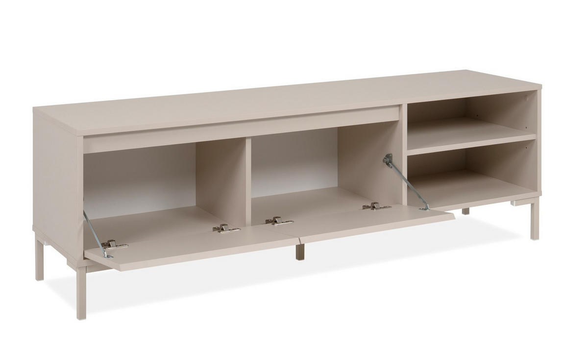 TV-ELEMENT  - Kaschmir, Design, Holzwerkstoff/Metall (150/49/40cm) - MID.YOU