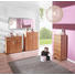 KOMMODE Kernbuche furniert, teilmassiv Buchefarben - Chromfarben/Buchefarben, Design, Holz/Holzwerkstoff (84/107/39cm)