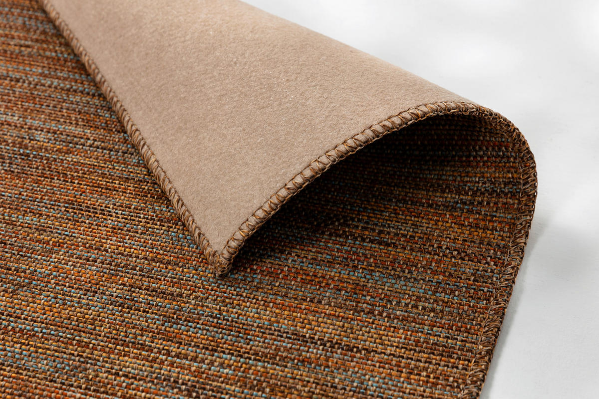 WEBTEPPICH  Wohnzimmer 120/180 cm Everest Terracotta rechteckig  - Terracotta, Basics, Kunststoff (120/180cm) - Schöner Wohnen