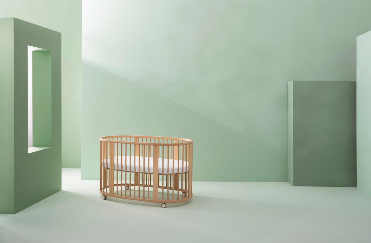 GITTERBETT Sleepi V3  141/74/78 cm   - Naturfarben, Basics, Holz (141/74/78cm) - Stokke
