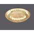 STROPNA LED SVETILKA NEVIS - zlata, Design, kovina (50/50/8cm)