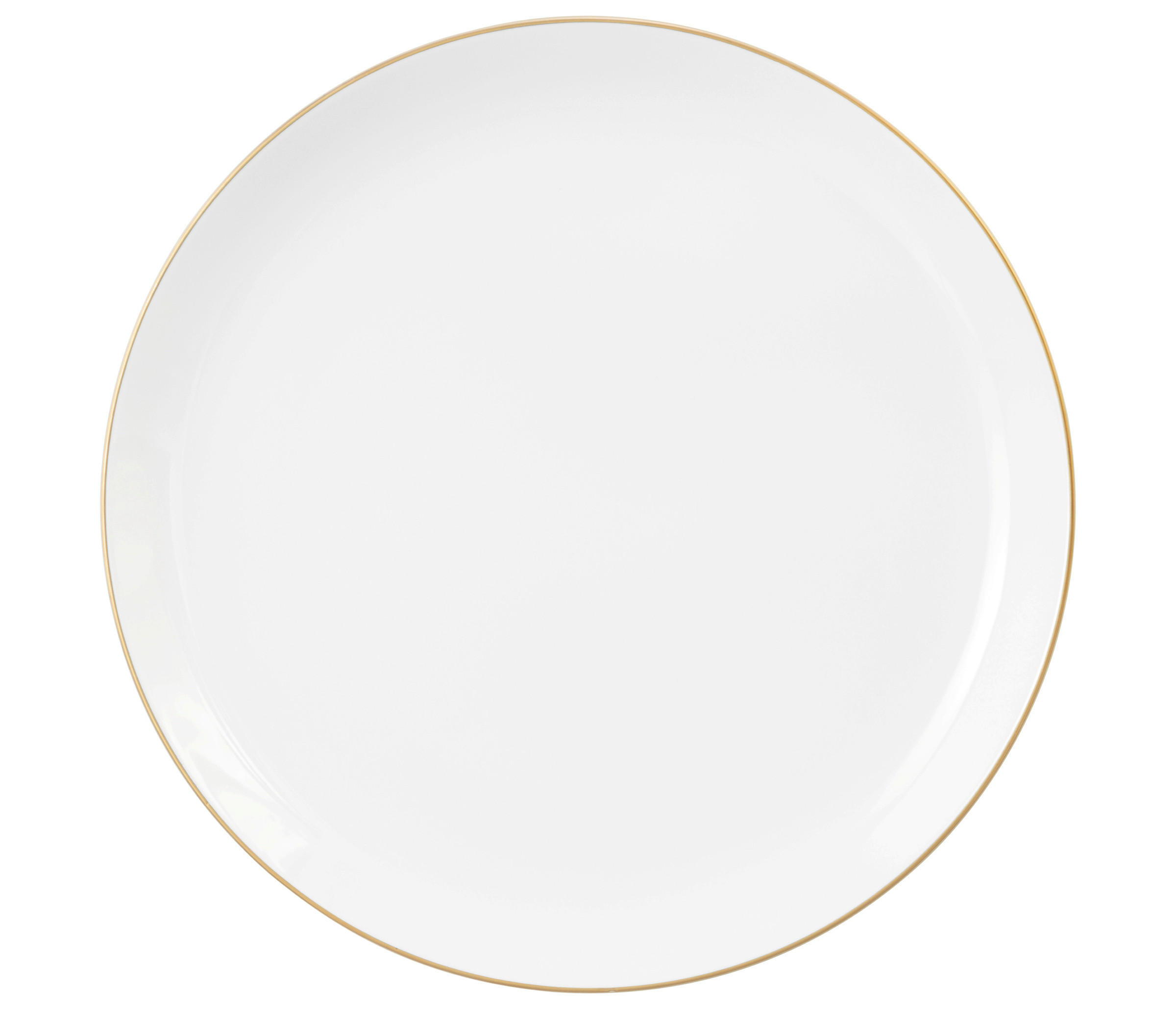 SPEISETELLER Liberty Porzellan - Goldfarben/Weiß, Basics, Keramik (27,5cm) - Seltmann Weiden