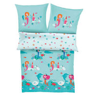 OTROŠKA POSTELJNINA 140/200 cm saten večbarvno  - večbarvno, Konvencionalno, tekstil (140/200cm) - S. Oliver