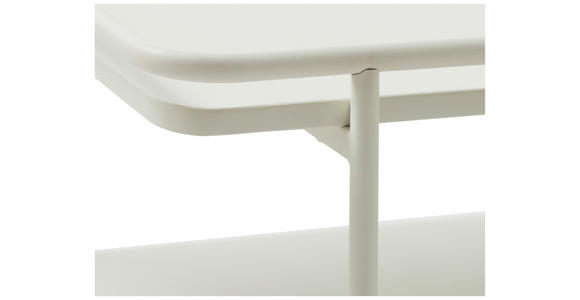 COUCHTISCH 110/55/34 cm rechteckig Creme - Creme, Basics, Metall (110/55/34cm) - Xora