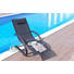 GARTEN-RELAXLIEGE Aluminium pulverbeschichtet Kunststoffgeflecht Schwarz - Schwarz, Design, Kunststoff/Textil (148/69/85cm) - Ambia Garden GARTEN-RELAXLIEGE Aluminium pulverbeschichtet Kunststoffgeflecht Schwarz - Schwarz, Design, Kunststoff/Textil (148/69/85cm) - Ambia Garden