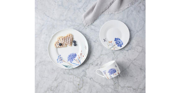 KAFFEESERVICE Fiore 18-teilig  - Multicolor, Trend, Keramik - Novel