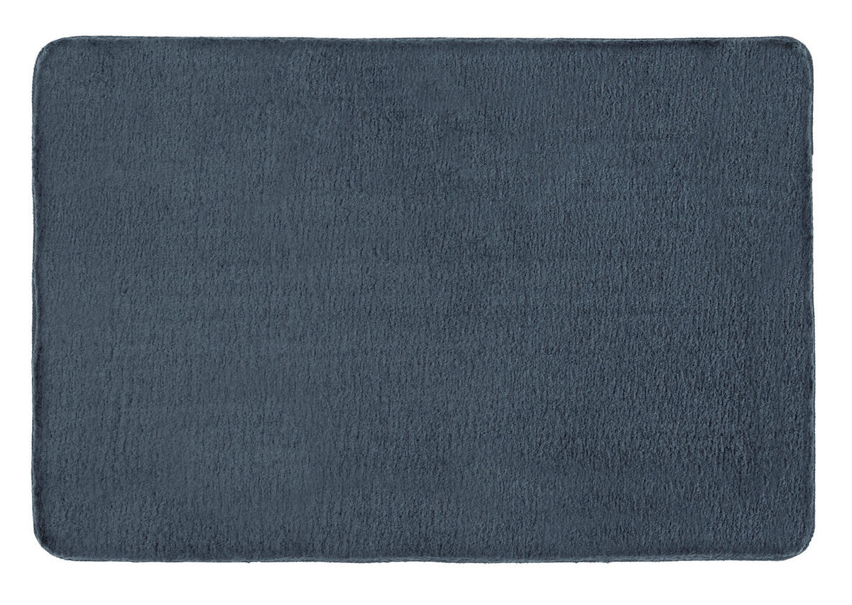 BADTEPPICH Blau 50/60 cm  - Blau, Basics, Kunststoff/Textil (50/60cm) - Kleine Wolke