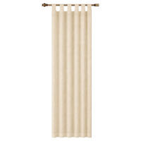 FERTIGVORHANG halbtransparent  - Naturfarben, Basics, Textil (140/245cm)