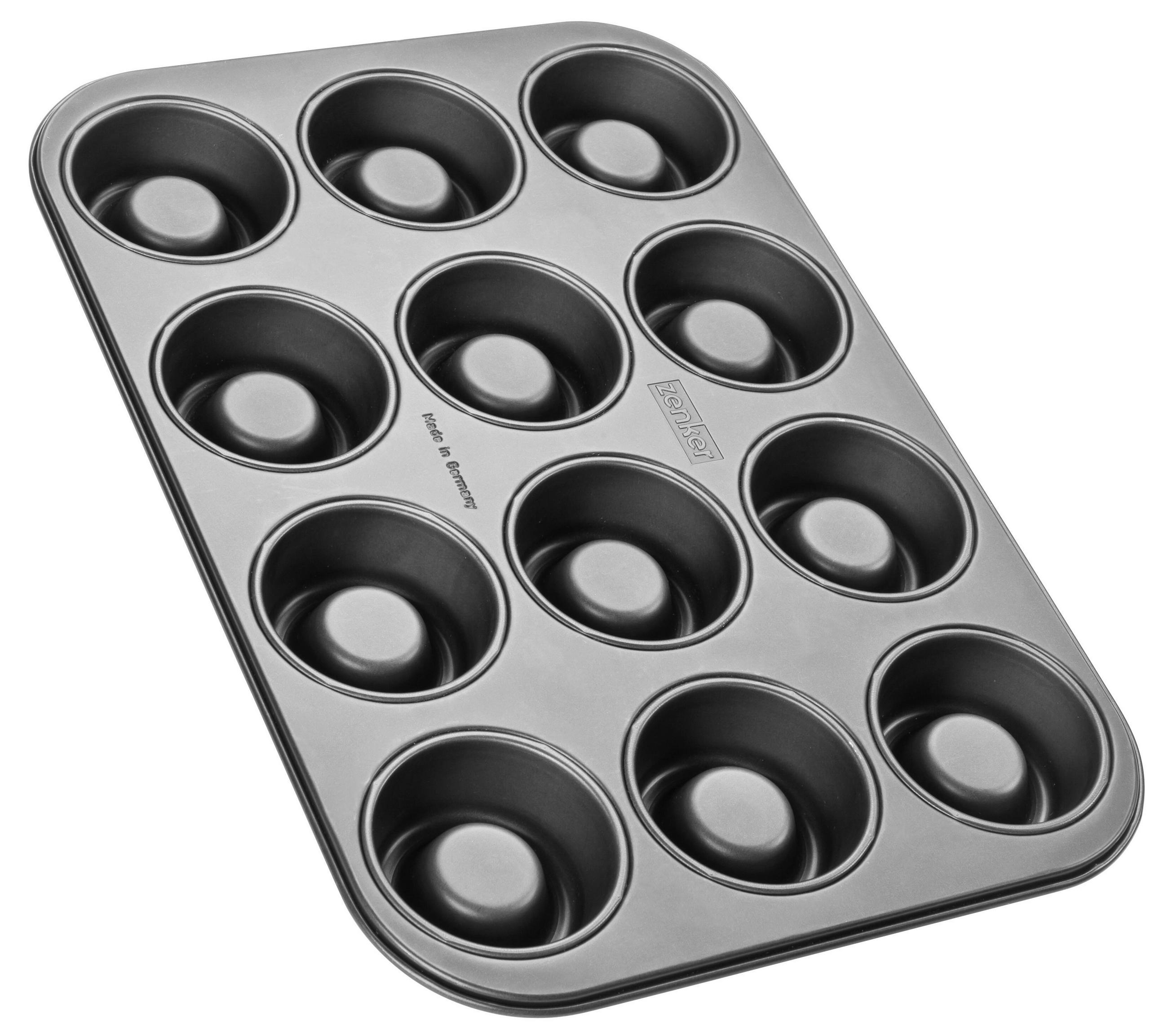BACKBLECH 38,5/26,5/3 cm  - Schwarz, KONVENTIONELL, Metall (38,5/26,5/3cm) - Zenker