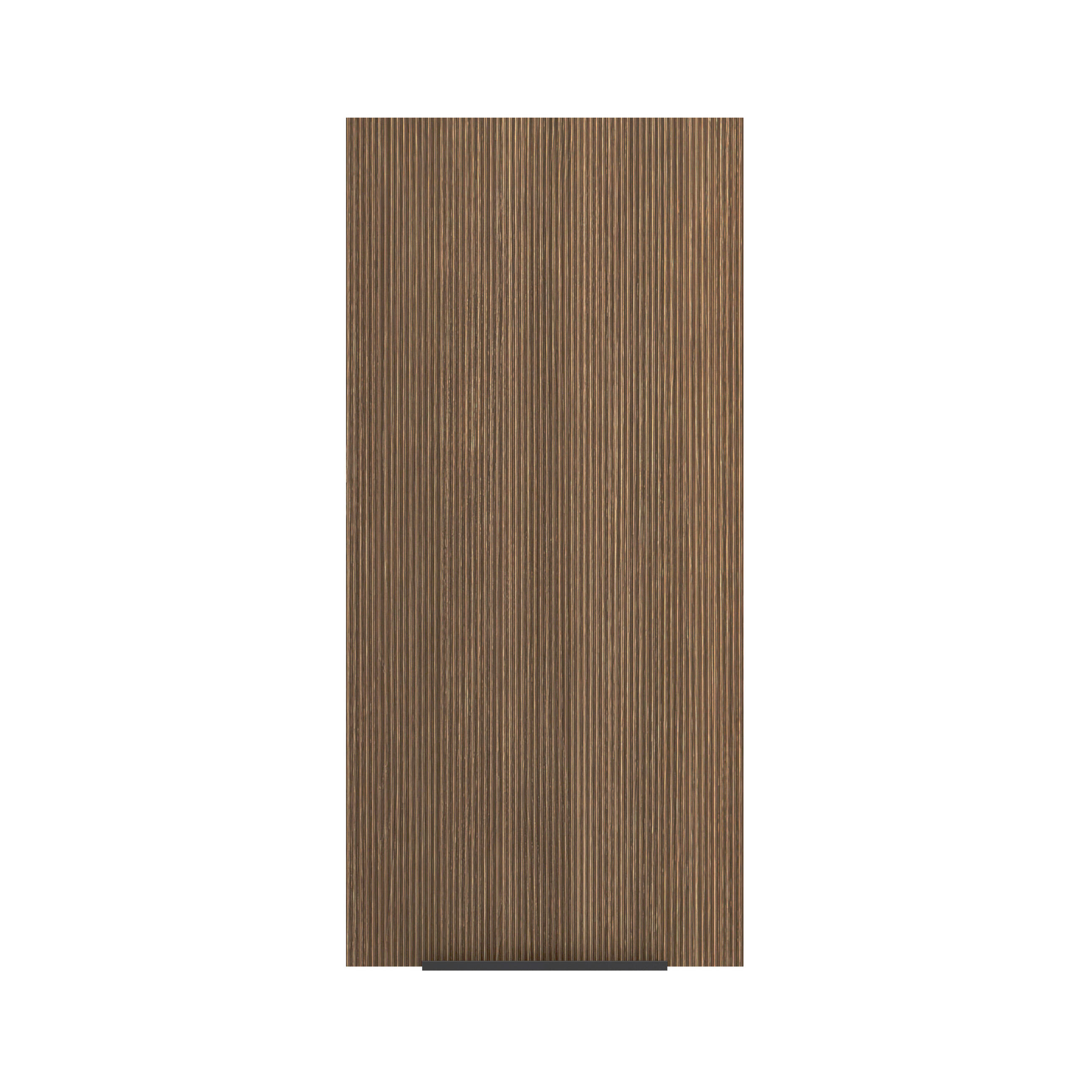 HÄNGESCHRANK 30/64/20 cm  - Dunkelbraun/Schwarz, KONVENTIONELL, Holzwerkstoff/Metall (30/64/20cm) - Held