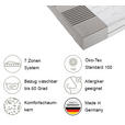 KOMFORTSCHAUMMATRATZE 80/200 cm Höhe ca. 26 cm  - Weiß, Basics, Textil (80/200cm) - Xora