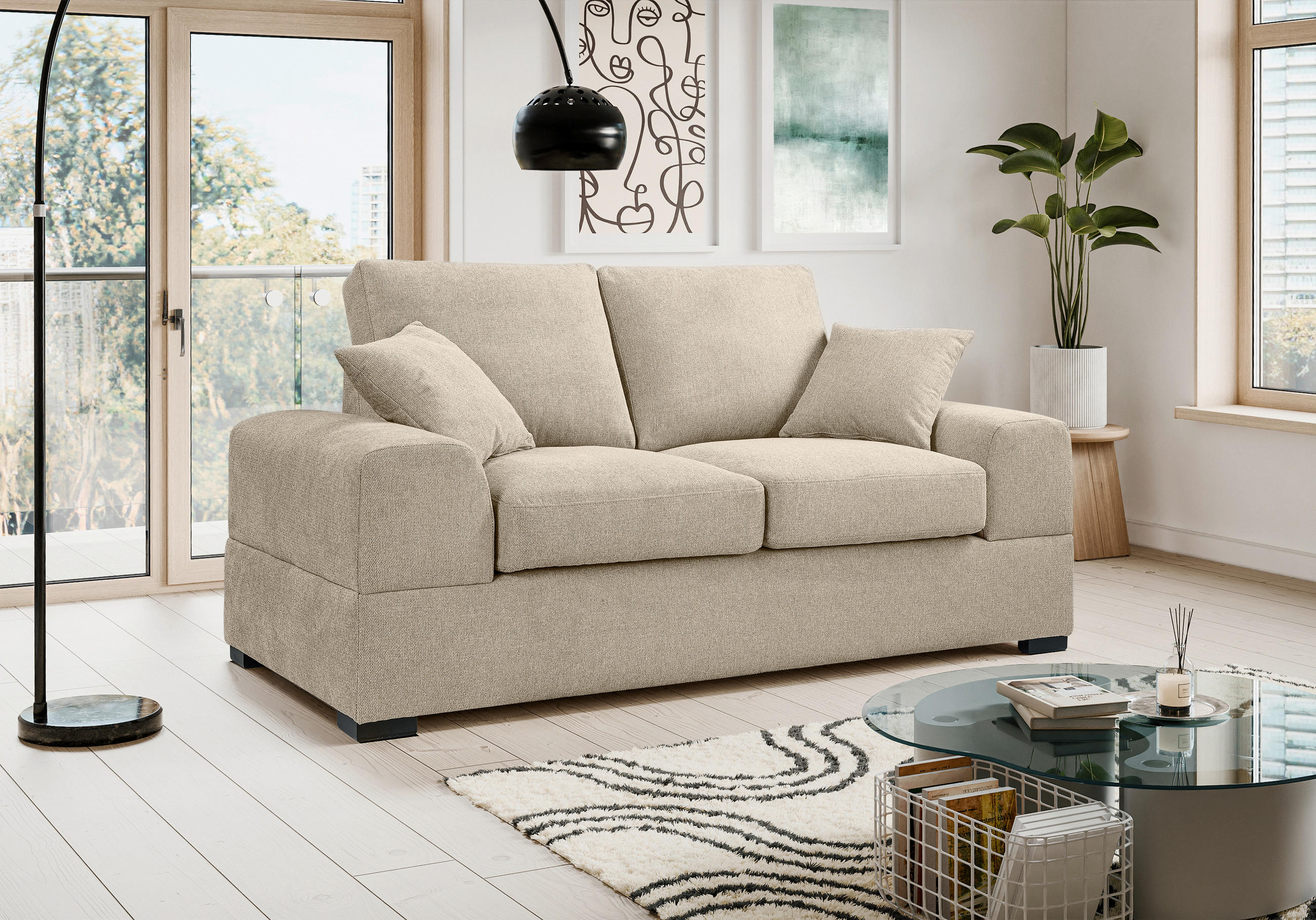 2-SITZER-SOFA  - Basics (182/93cm) - MID.YOU
