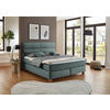 BOXSPRINGBETT 180/200 cm  in Salbeigrün  - Salbeigrün/Naturfarben, MODERN, Holz/Textil (180/200cm) - Beldomo - Sleep