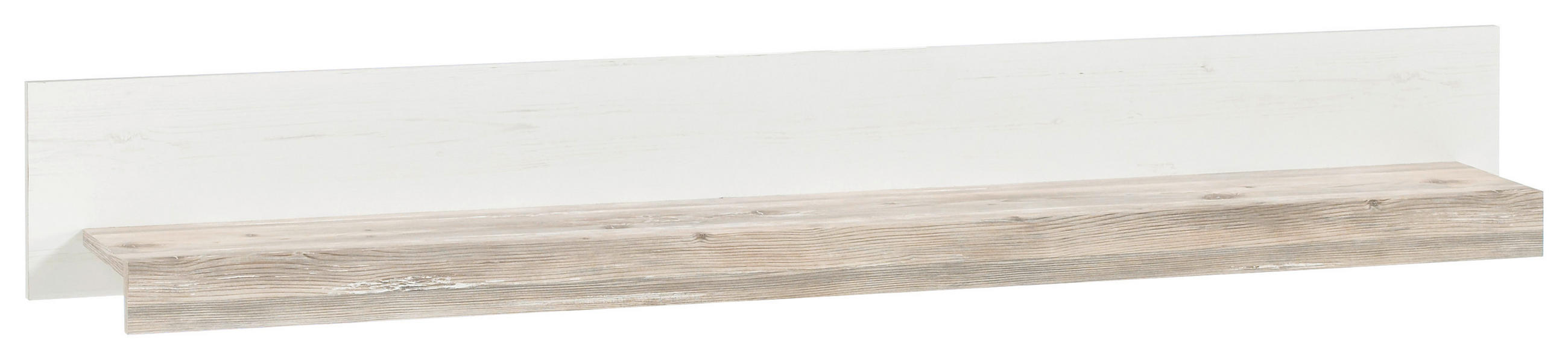 WANDBOARD Holzwerkstoff Pinienfarben, Hellbraun  - Hellbraun/Pinienfarben, Design, Holzwerkstoff (150/20/20cm) - MID.YOU