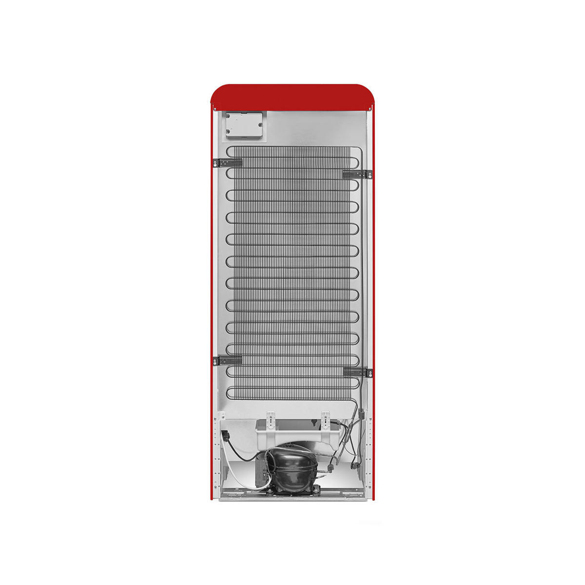 KÜHLSCHRANK 60,1/154/72,8 cm FAB28RRD5  - Rot, Basics, Glas/Metall (60,1/154/72,8cm) - SMEG