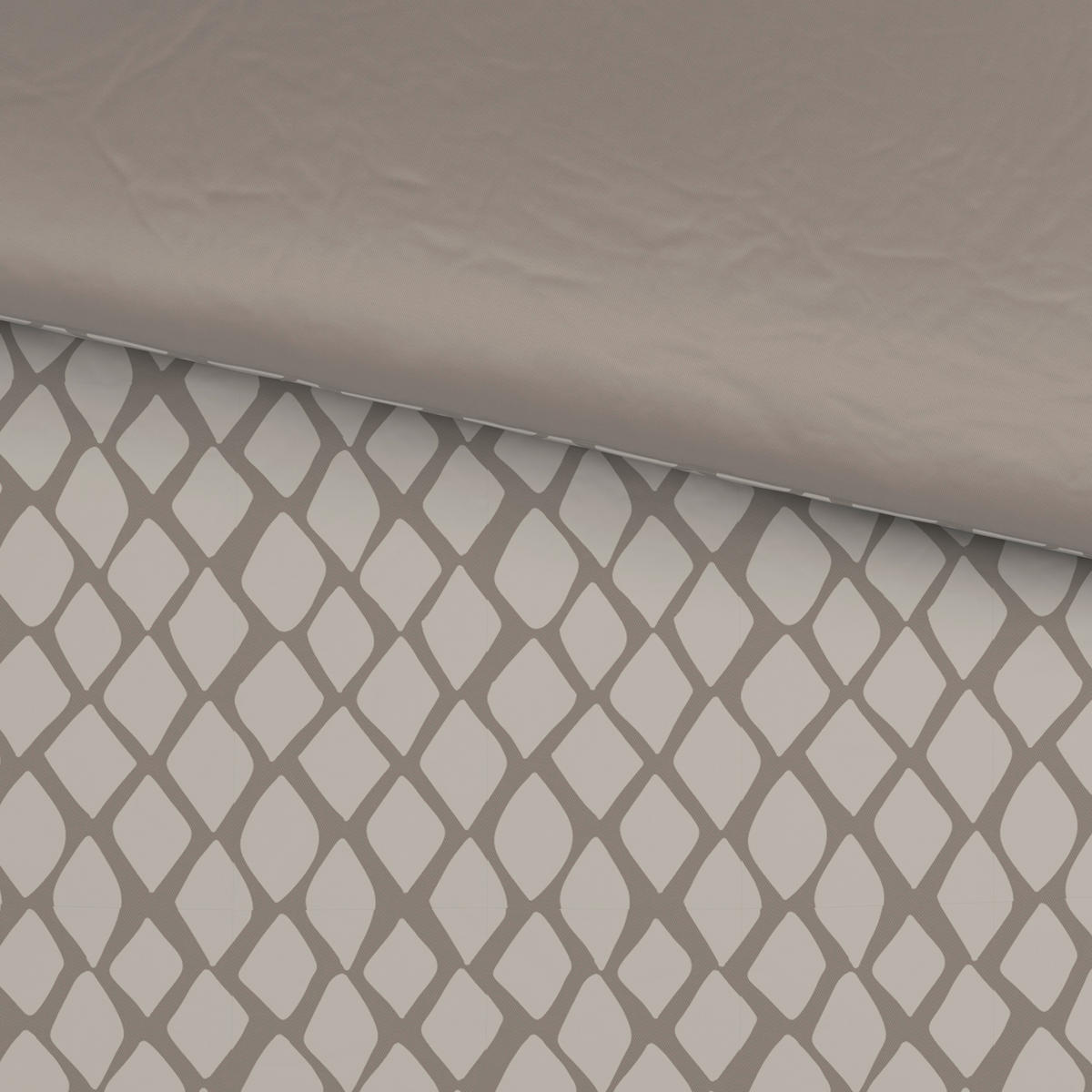 WENDEBETTWÄSCHE STRIPES DK Satin 200/200 cm  - Silberfarben, Design, Textil (200/200cm) - Dieter Knoll