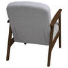 SESSEL Webstoff Silberfarben, Dunkelbraun    - Dunkelbraun/Silberfarben, Natur, Holz/Textil (63/78/78cm) - Livetastic