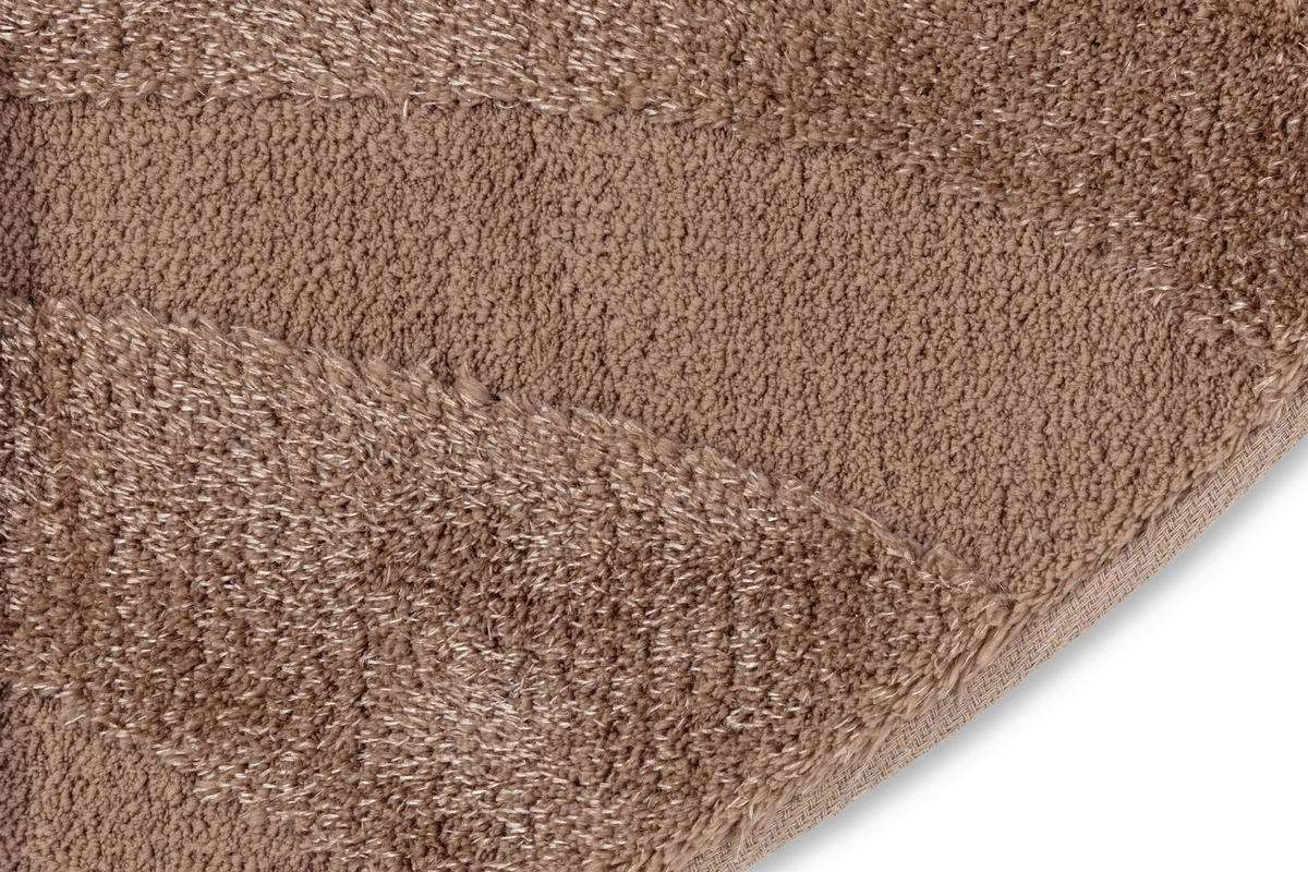 WEBTEPPICH 160 cm Blaze Braun  - Braun, Design, Textil (160cm) - Schöner Wohnen