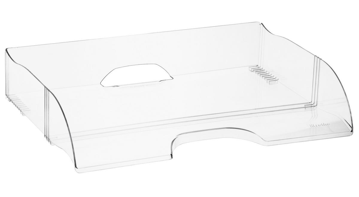 BRIEFABLAGE Transparent  - Transparent, Basics, Kunststoff (32,7/6,4/23,4cm) - Rotho