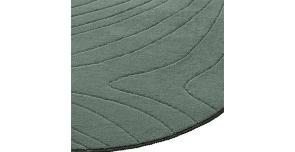 WEBTEPPICH 120 cm Stilo Hellgrün  - Hellgrün, KONVENTIONELL, Textil (120cm) - Novel