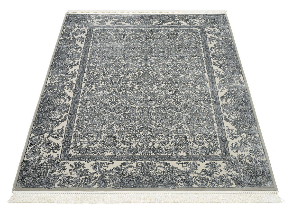 ORIENTTEPPICH 80/150 cm DIETER KNOLL Creme, Grau  - Creme/Grau, Basics, Textil (80/150cm) - Dieter Knoll