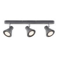 DECKENSPOTS Eik 15/8.5/45 cm  - Grau, Design, Metall (15/8.5/45cm) - Nordlux