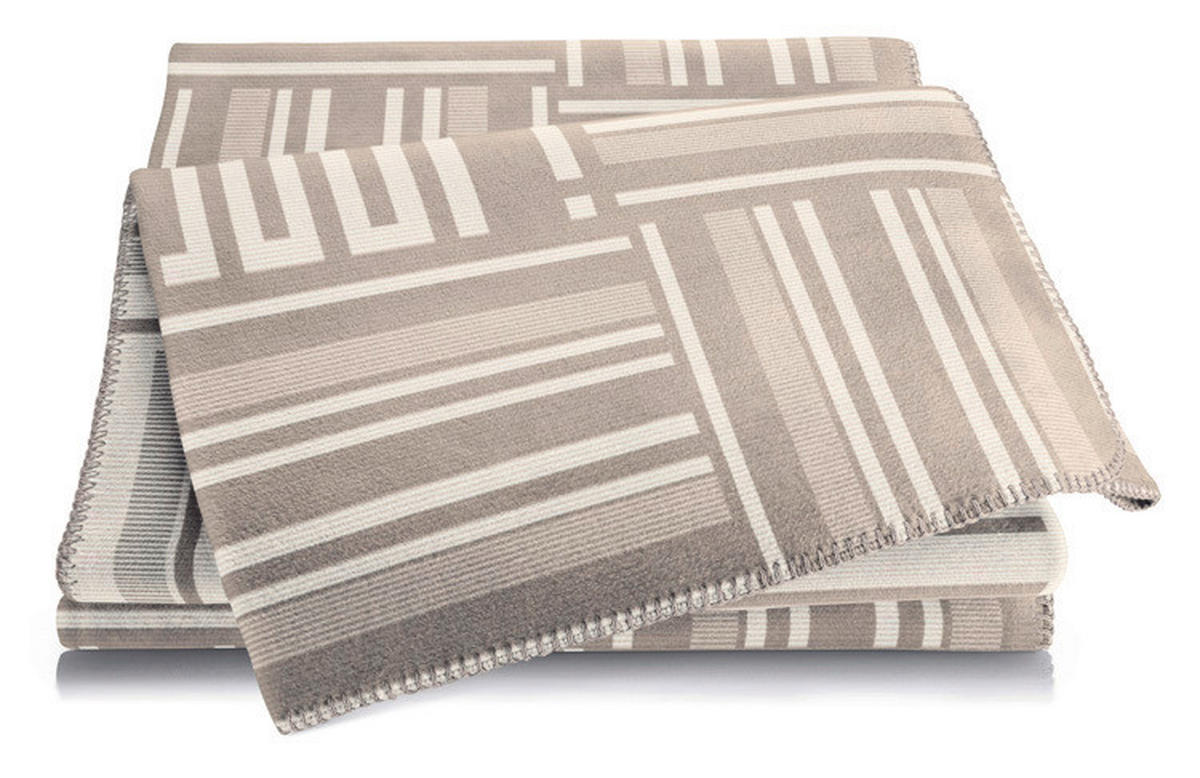 WOHNDECKE JOOP! FS 2026 150/200 cm  - Hellgrau/Grau, Design, Textil (150/200cm) - Joop!