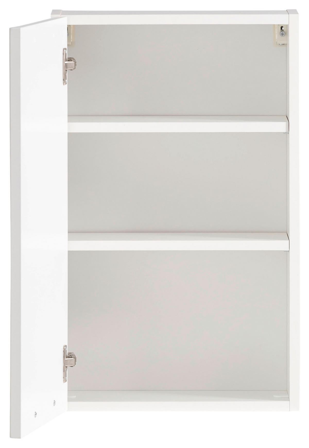 HÄNGESCHRANK 40/64/20 cm  - Schwarz/Weiß, ROMANTIK / LANDHAUS, Holzwerkstoff/Metall (40/64/20cm) - Xora