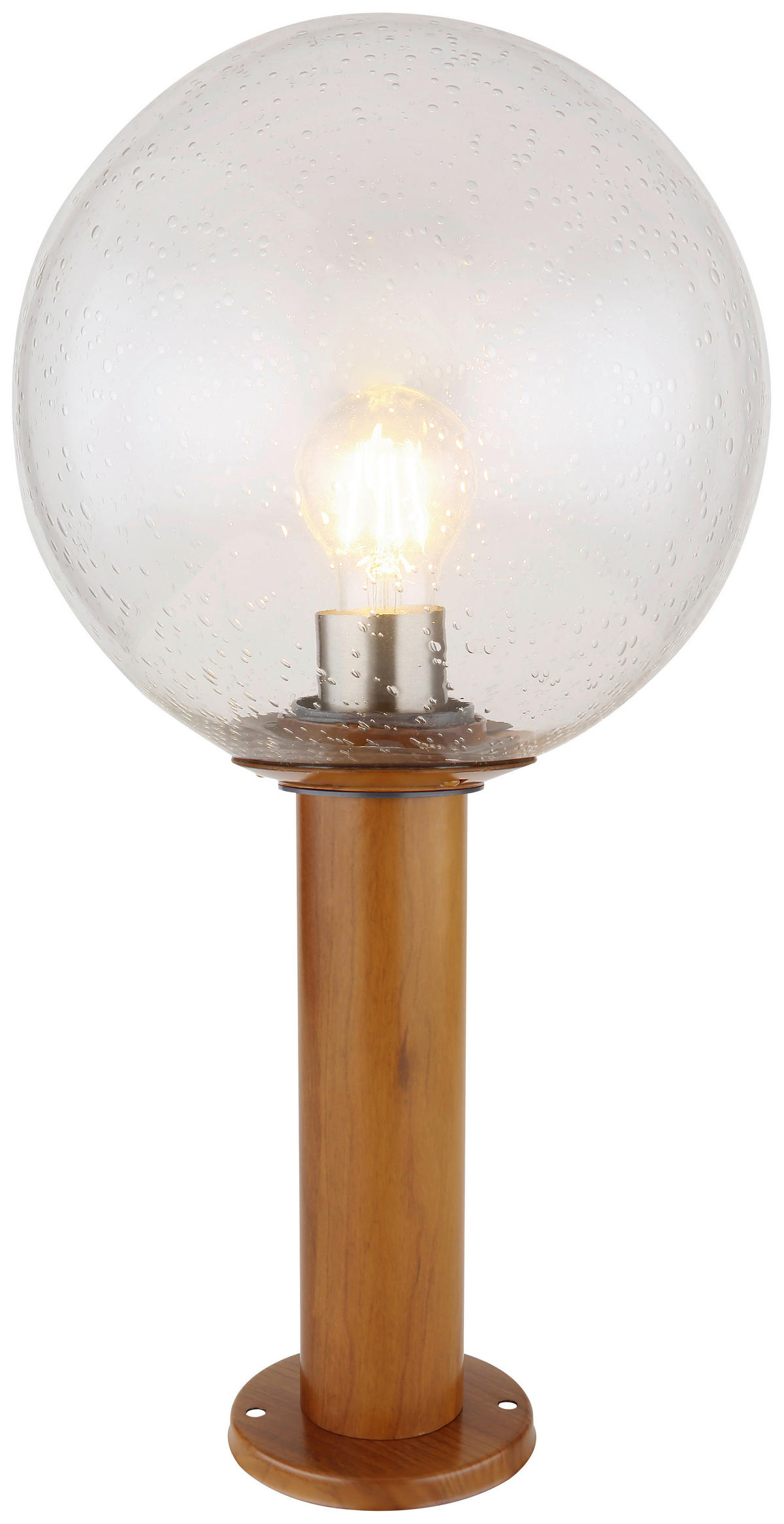 PODNA SVJETILJKA VANJSKA  - prirodne boje/prozirno, Basics, staklo/metal (25/50cm) - Globo