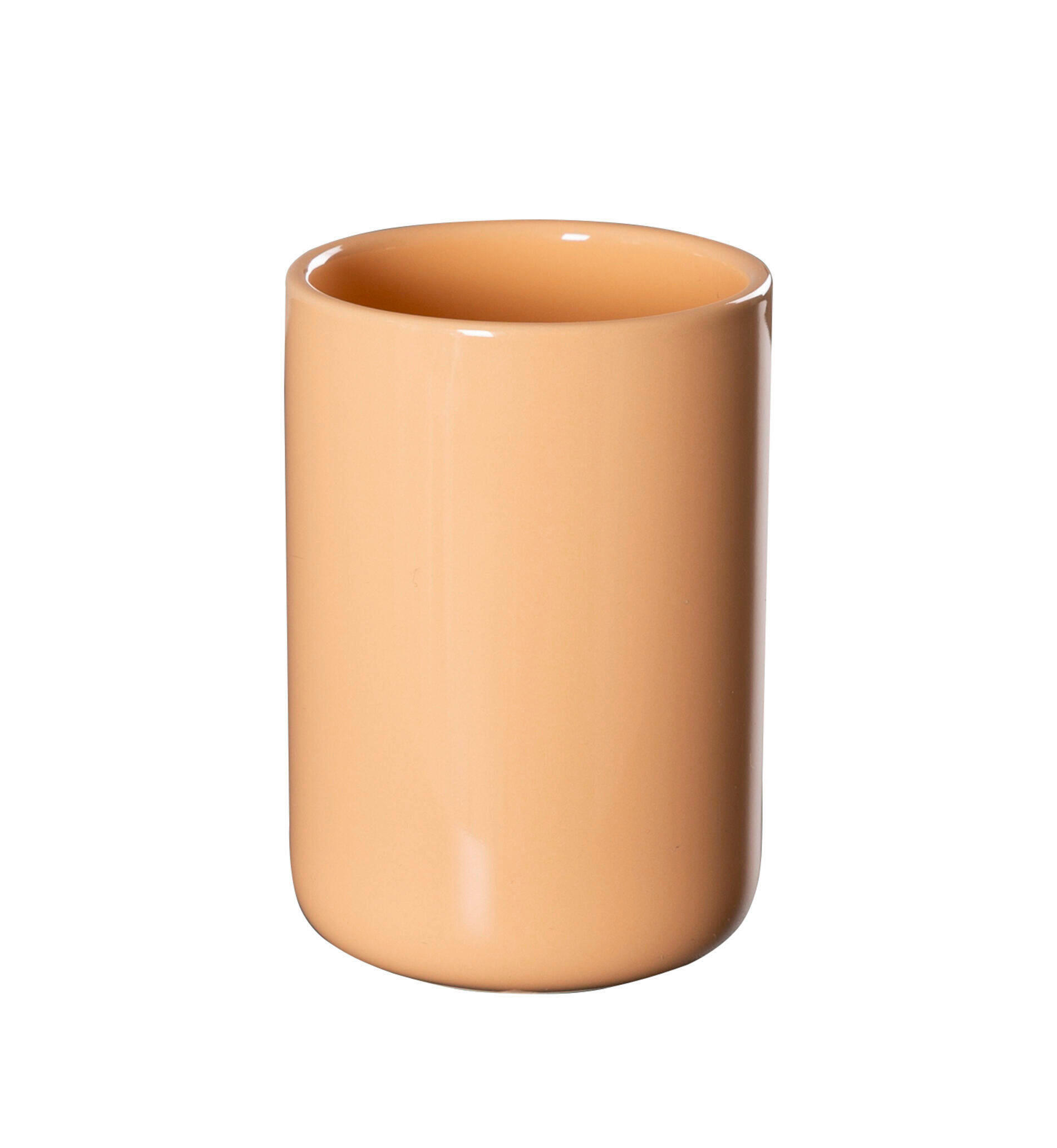 ZAHNBÜRSTENHALTER Keramik  - Orange, Basics, Keramik (8/11,5/8cm)