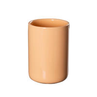 ZAHNBÜRSTENHALTER Keramik  - Orange, Basics, Keramik (8/11,5/8cm)