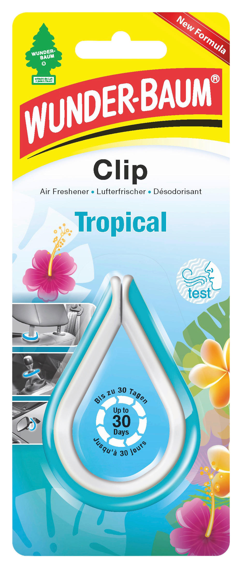 Wunderbaum Clip Tropical Duft 1 Stk