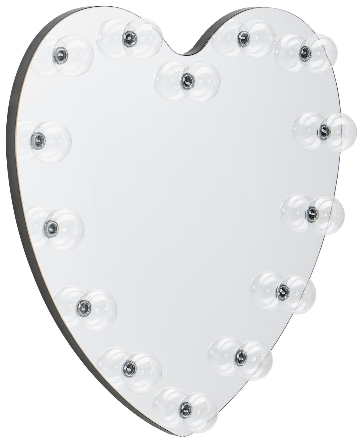 WANDSPIEGEL   80/80 cm  in quadratisch  - Klar, Design, Glas/Holzwerkstoff (80/80cm) - MID.YOU