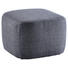 HOCKER Webstoff Dunkelblau - Schwarz/Dunkelblau, Design, Kunststoff/Textil (56/39/57cm) - Rolf Benz HOCKER Webstoff Dunkelblau - Schwarz/Dunkelblau, Design, Kunststoff/Textil (56/39/57cm) - Rolf Benz